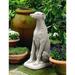 Campania International Greyhound Statue Concrete, Copper in Brown | 31.5 H x 15 W x 12 D in | Wayfair A-240-NA