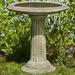 Campania International Cottage Garden Birdbath Concrete, Copper in Brown | 26.5 H x 24 W x 24 D in | Wayfair B-135-NA