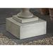 Campania International Textured Low Pedestal Concrete | 8 H x 18 W x 18 D in | Wayfair PD-173-NA