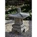 Campania International Bamboo Pagoda Statue Concrete in Green | 24.25 H x 15.75 W x 16 D in | Wayfair OR-141-VE