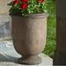 Campania International Provencal Cast Stone Urn Planter Concrete, Copper in Green | 25 H x 20 W x 20 D in | Wayfair P-1535-EM