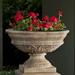 Campania International Coachhouse Cast Stone Urn Planter Concrete, Copper in Brown | 17.25 H x 26 W x 26 D in | Wayfair P-595-NA