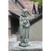 Campania International St. Fiacre Statue Concrete, Copper in Gray | 14.25 H x 3.75 W x 3.5 D in | Wayfair R-103-PN