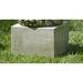 Campania International Textured Sm Pedestal Concrete | 8 H x 12 W x 12 D in | Wayfair PD-174-NA