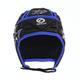 Optimum Unisex Junior Inferno Headguard - Scrum Cap Coverage Soft-Edged – Breathable Sports Protective Headgear – Comfortable Anti-Collision Helmet - Lightweight Head Protector-Black/Blue, Small