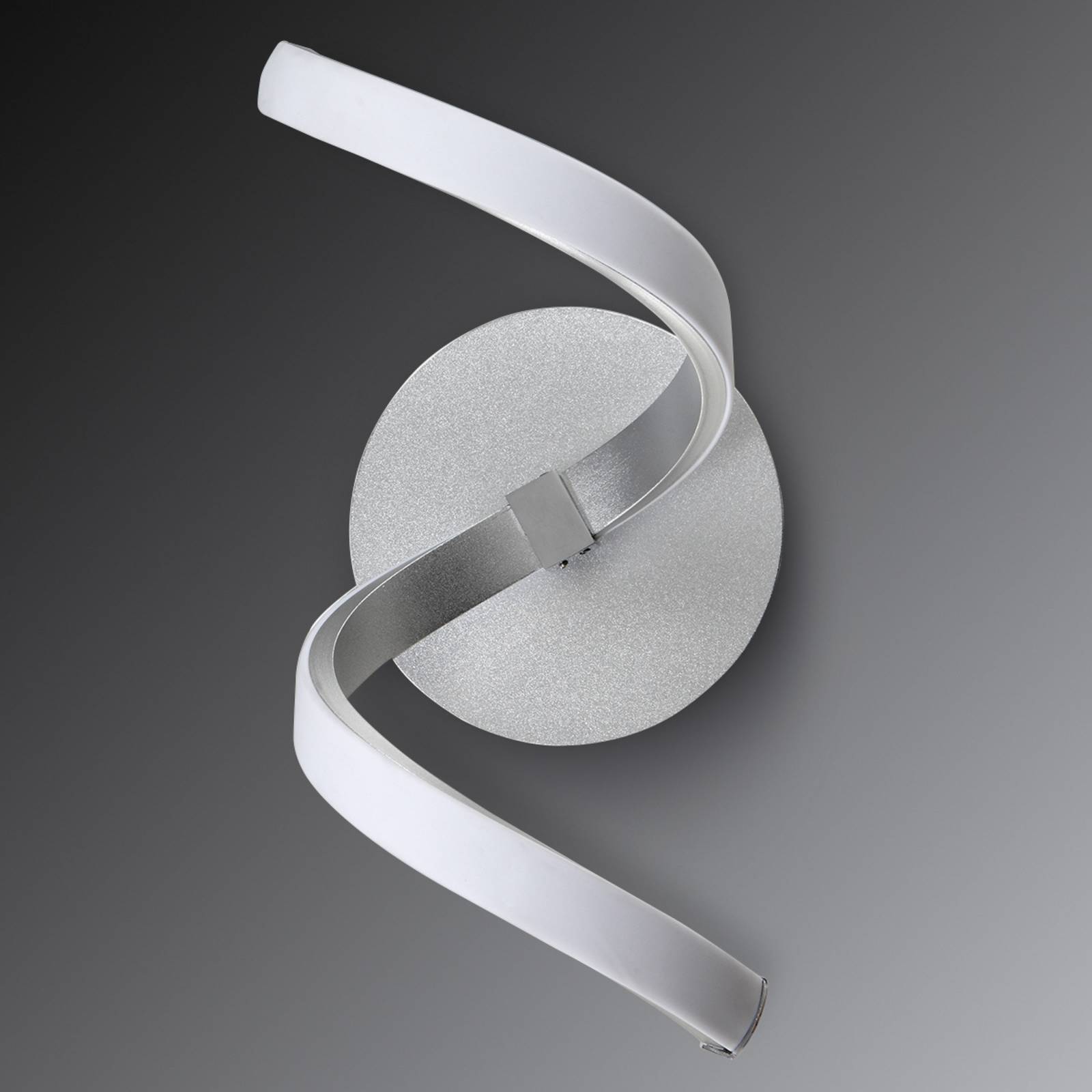 Mantra Iluminación Wandlampe Nur, chrom / silber, für Wohn- / Esszimmer, Kunststoff, Modern, LED Wandleuchte, Wandlampe Innen