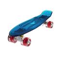 Ridge Skateboard Blaze Mini Cruiser , blau/rot, 55 cm