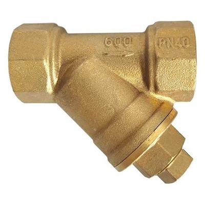 ZORO SELECT G-YSFB-75 Y Strainer, 3/4" Pipe, FNPT x FNPT, Forged Brass, 600 psi