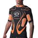 Optimum Unisex Senior Inferno Protective Top, Black/Orange, Small