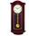 Seiko Mahogany Wall Clock with Pendulum and Chime Brown Rectangle Analog Quartz QXH118BLH