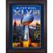 2014 Seattle Seahawks vs. Denver Broncos Framed 36" x 48" Canvas Super Bowl XLVIII Program