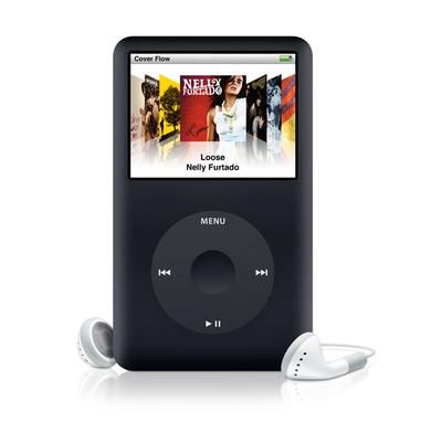 Apple iPod Classic 160 GB (6th Generation) - Black