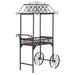 One Allium Way® Cargo Wheelbarrow Plant Stand Metal | 56.5 H x 28 W x 16 D in | Wayfair FU12261