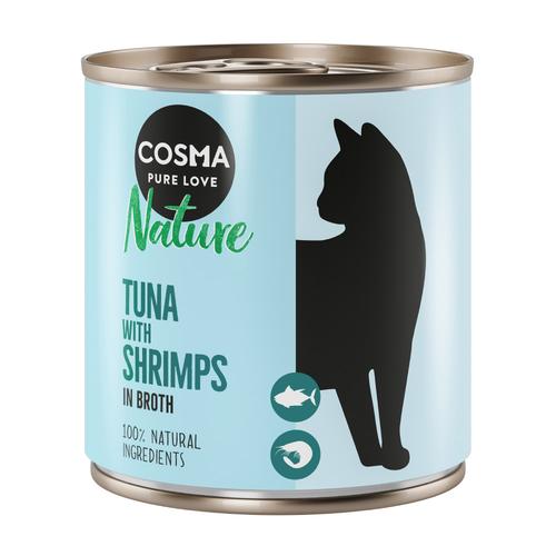 6x280g Thunfisch & Shrimps Cosma Katzenfutter nass