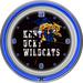 Trademark Global 14.5" Wall Clock Plastic in Blue/Green | 14.5 H x 14.5 W x 3 D in | Wayfair KY1400-SMOKE