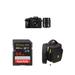 Panasonic Lumix G7 Mirrorless Camera, Two Lenses, Memory Card & Camera Bag Kit DMC-G7WK