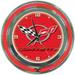 Corvette C6 14 Neon Wall Clock Black