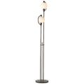 Hubbardton Forge Pluto 68 1/4" 2-Light Modern Bronze Metal Floor Lamp