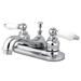 Kingston Brass Restoration Centerset Bathroom Sink Faucet in Gray | Wayfair KB601B