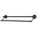 Kingston Brass Metropolitan Double 18" Wall Mounted Towel Bar Metal in Brown | 5 H in | Wayfair BA481318ORB