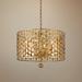 Crystorama Layla 23 3/4"W Antique Gold 6-Light Pendant