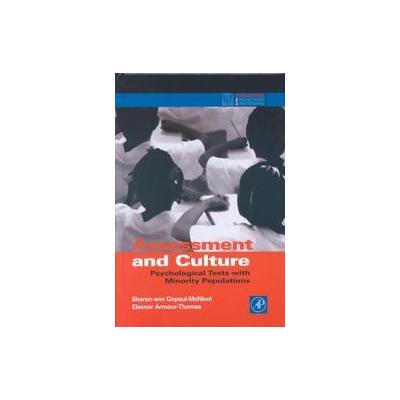 Assessment and Culture by Eleanor Armour-Thomas (Hardcover - Academic Pr)