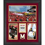 Maryland Terrapins Byrd Stadium Framed 20'' x 24'' 3-Opening Collage