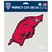 Arkansas Razorbacks WinCraft 8'' x Color Car Decal