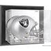 Las Vegas Raiders Black Framed Wall-Mountable Helmet Display Case