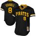 Men's Mitchell & Ness Willie Stargell Black Pittsburgh Pirates 1982 Authentic Cooperstown Collection Mesh Batting Practice Jersey