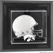 Iowa Hawkeyes Black Framed Logo Wall-Mountable Mini Helmet Display Case