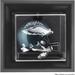 Philadelphia Eagles Black Framed Wall-Mountable Mini Helmet Display Case