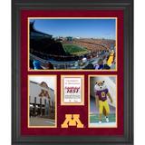 Minnesota Gophers TCF Bank Stadium Framed 20'' x 24'' 3-Opening Collage