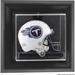 Tennessee Titans Black Framed Wall-Mountable Mini Helmet Logo Display Case