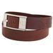 Kansas Jayhawks Brandish Leather Belt - Brown