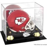 Kansas City Chiefs Golden Classic Mini Helmet Display Case