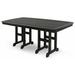 Trex Outdoor Yacht Club 37" x 72" Dining Table Plastic in Brown/Gray | 29 H x 36.75 W x 71.5 D in | Wayfair TXNCT3772CB