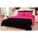 Tache Home Fashion Reversible Comforter Set Polyester/Polyfill/Cotton in Pink/Yellow | Twin | Wayfair DUALColorPink-S