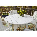 Uwharrie Chair Carolina Preserves Wood Dining Table Wood/Metal in Brown | 29.25 H x 48 W x 48 D in | Outdoor Dining | Wayfair C094-000