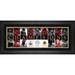 Chicago Blackhawks 2015 Stanley Cup Champions Framed Panoramic with Game-Used Net - Limited Edition of 199