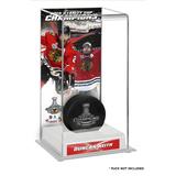 Duncan Keith Chicago Blackhawks 2015 Stanley Cup Champions Logo Deluxe Puck Case