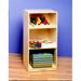 Childcraft 3 Compartment Shelving Unit Wood in Brown | 35.38 H x 17.81 W x 11.75 D in | Wayfair 071876
