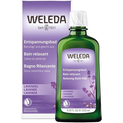 Weleda - Lavendel Entspannungsbad Badeöl & Bademilch 200 ml