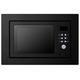 Cookology IMOG25LBK Integrated Built In Microwave Oven and Grill 25 Litre Capacity with Auto Defrost, Child Lock and 8 Auto Programs - In Black