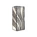 Varaluz Flow 14 1/2" High Steel 2-Light Frosted Wall Sconce