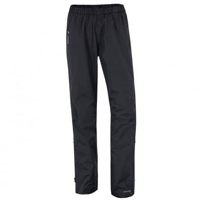 Vaude - Women's Fluid Full-Zip Pants - Regenhose Gr 46 schwarz