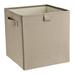 ClosetMaid Premium Cubes Fabric Bin Fabric in Gray | 11 H x 10.5 W x 10.5 D in | Wayfair 16080