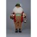 Karen Didion Originals Christmas German Santa Figurine | 17 H x 10 W x 5 D in | Wayfair CC16-48