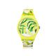 Swatch Women Analogue Quartz Watch with Silicone Strap SUOJ104