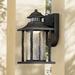 Westray 11 1/2" High Black Finish Motion Sensor LED Outdoor Wall Light